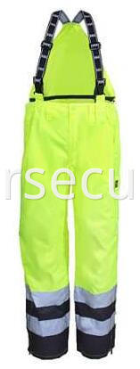 Men's Yellow Hi-Vis Potsdam Waterproof Bibs